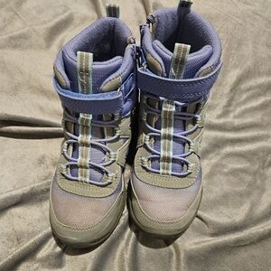 Merrell Size 1 Unisex-Child Polar Trekker Snow Boot Purple Grey